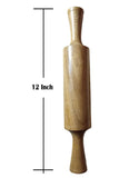 Wooden Rolling Pin, Wooden Belan, Wooden Belna (Wooden Belan) 12 INCHES